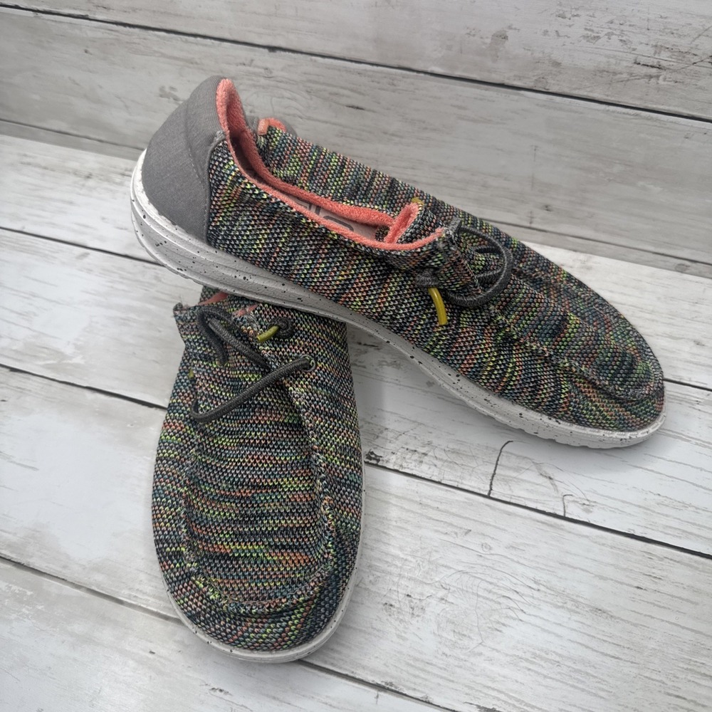 Hey Dude Wendy Sox Peacock Pink - US Size 8